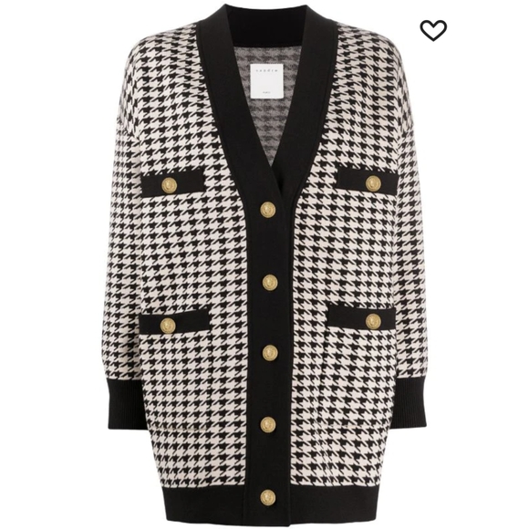 Sandro | Sweaters | Sandro Houndstooth 